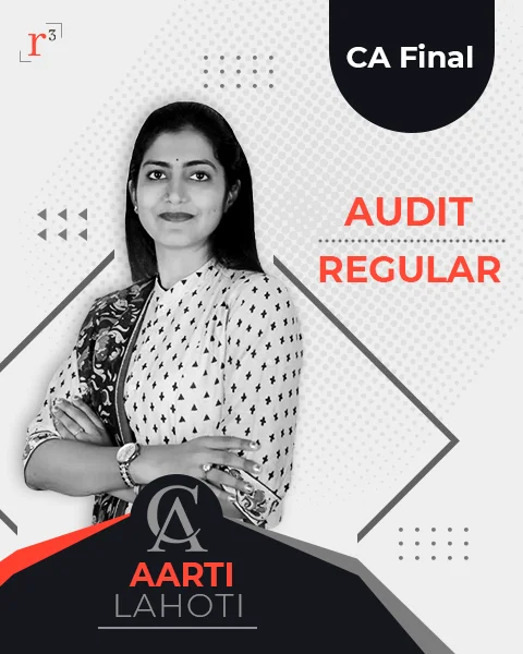 CA Final Advanced Auditing and Professional Ethics Regular course in English by CA Aarti Lahoti | Revision Cube