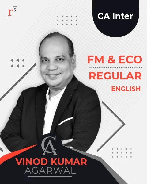 CA Inter Financial Management and Economics Regular course in English by CA Vinod Kumar Agarwal | Revision Cube